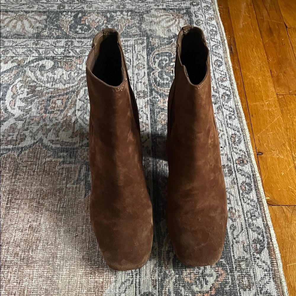 Sam Edelman Brown Suede Ankle Boots